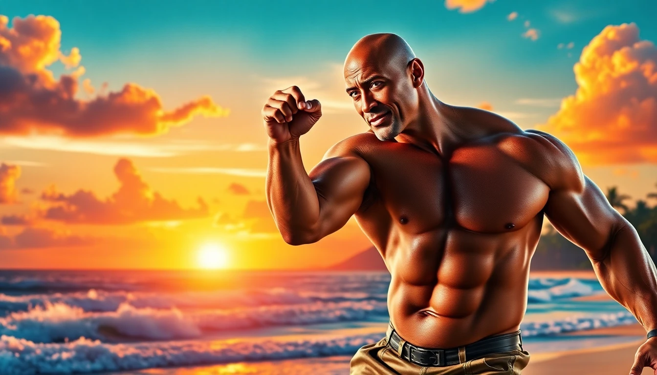 Dwayne Johnson 4k Wallpaper