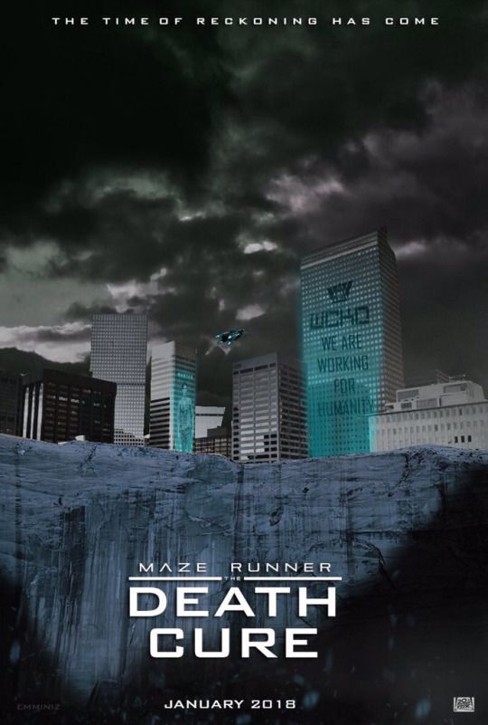 The Maze Runner Death Cure Fan Made Poster Teh