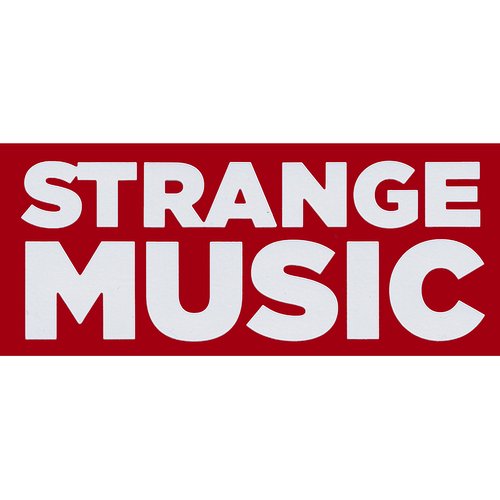 Strange Music White Decal Inc Store