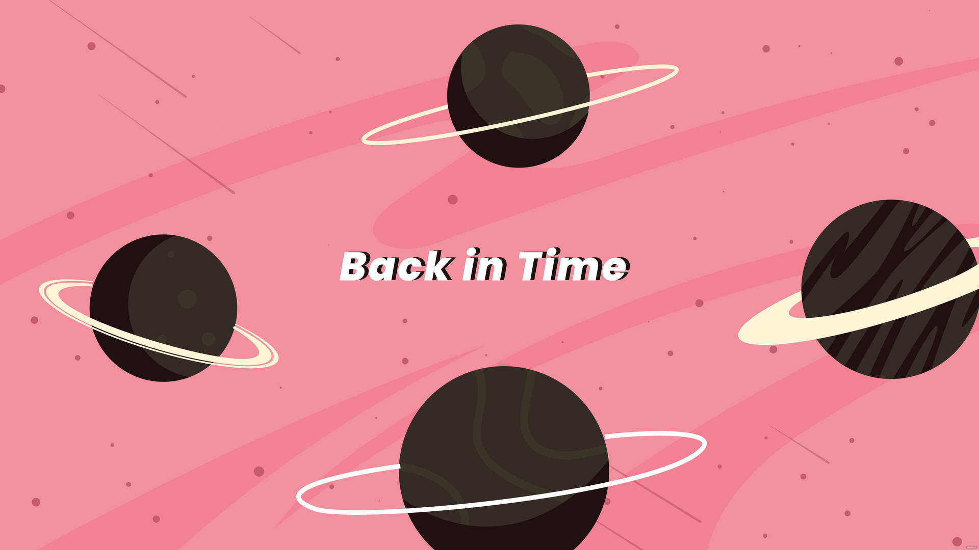 Retro Space Wallpaper