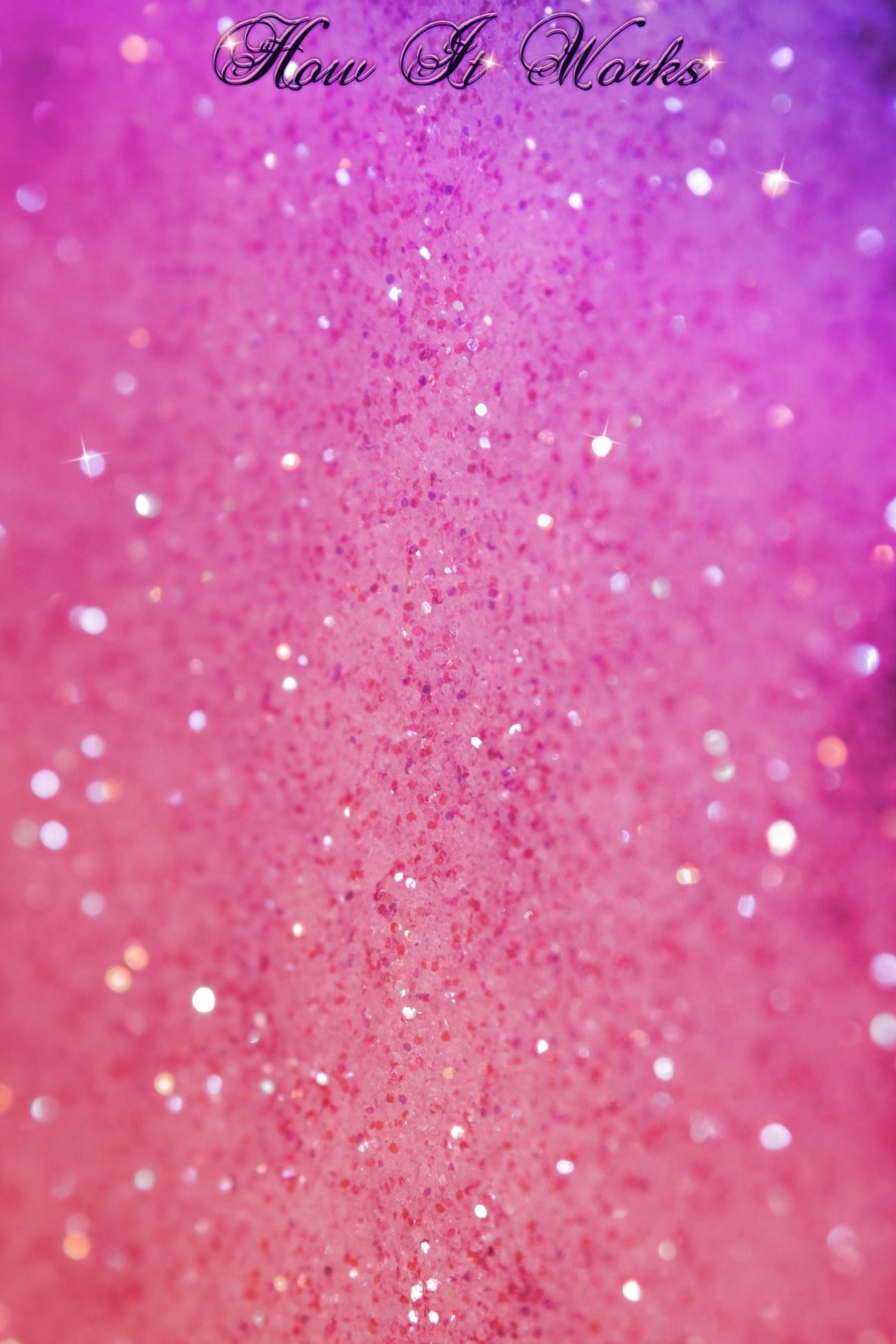 Purple Sparkle Background