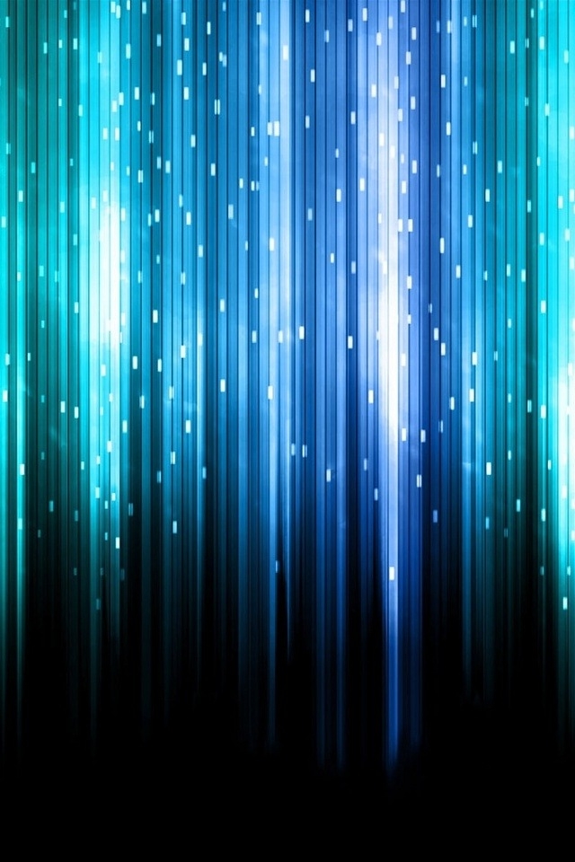 Blue Curtain Abstract iPhone HD Wallpaper Gallery