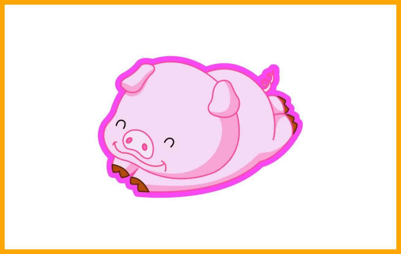 Piggy Background Wallpaper