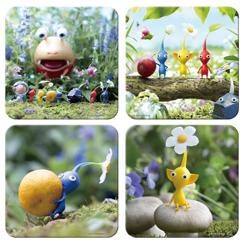 Europe Pikmin 3 Deluxe coaster set available to order from My