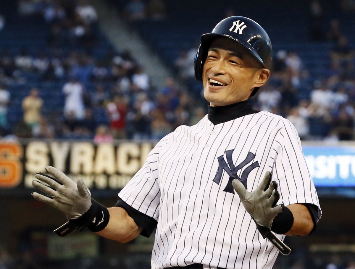 Ichiro Suzuki Yankees Image