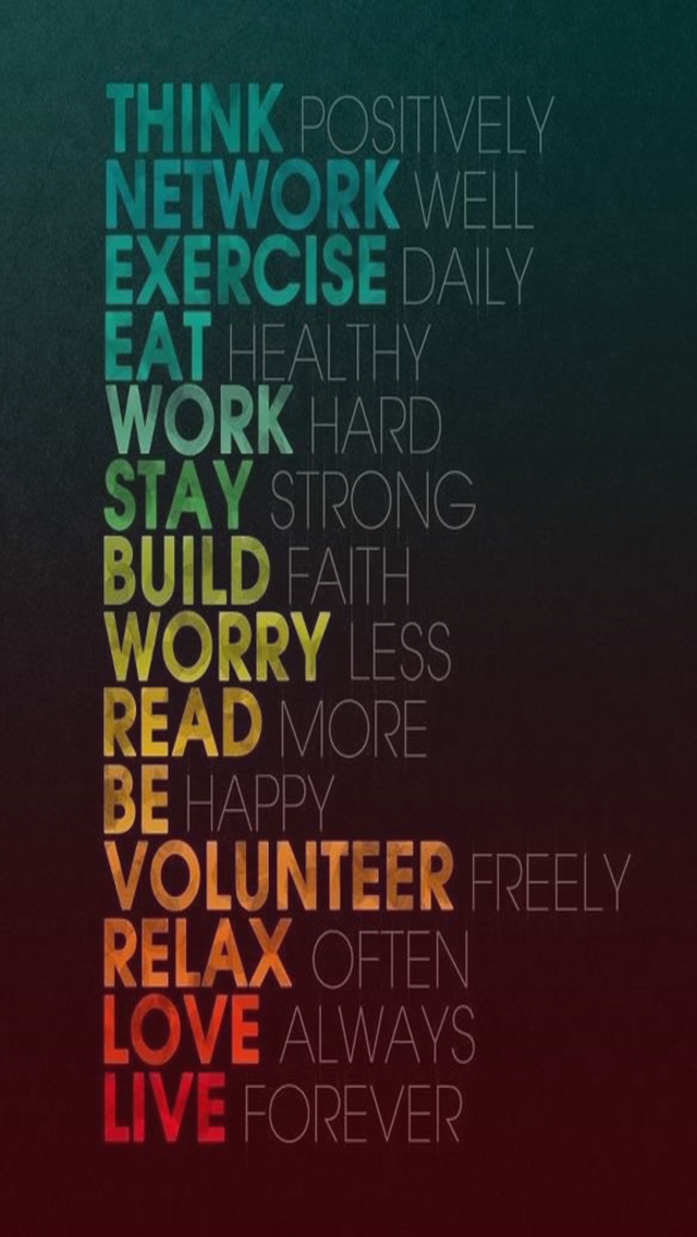 Funmozar iPhone Wallpaper With Positive Quotes