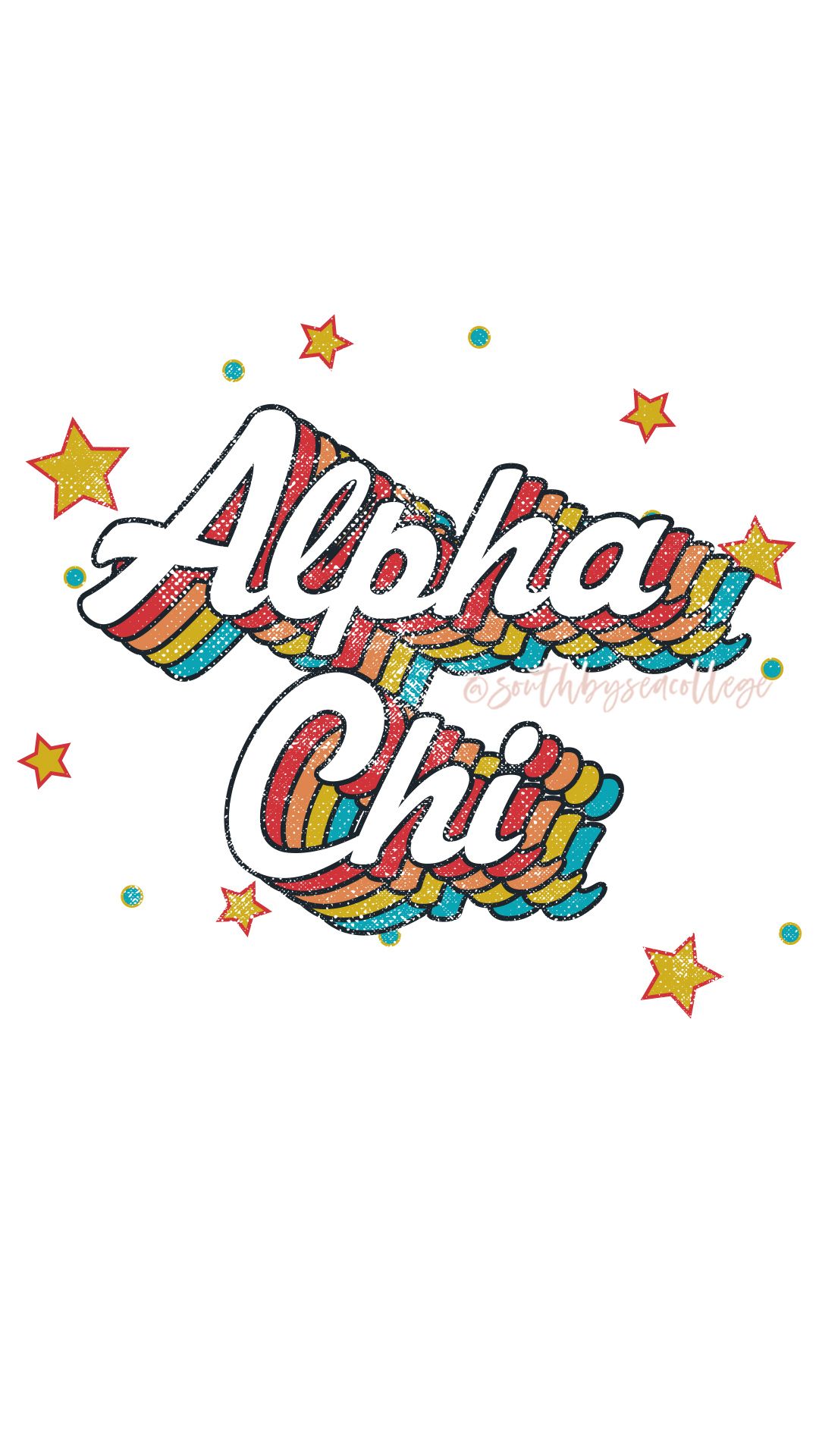 South By Sea Southbyseacollege Alpha Chi Omega Axo Achio