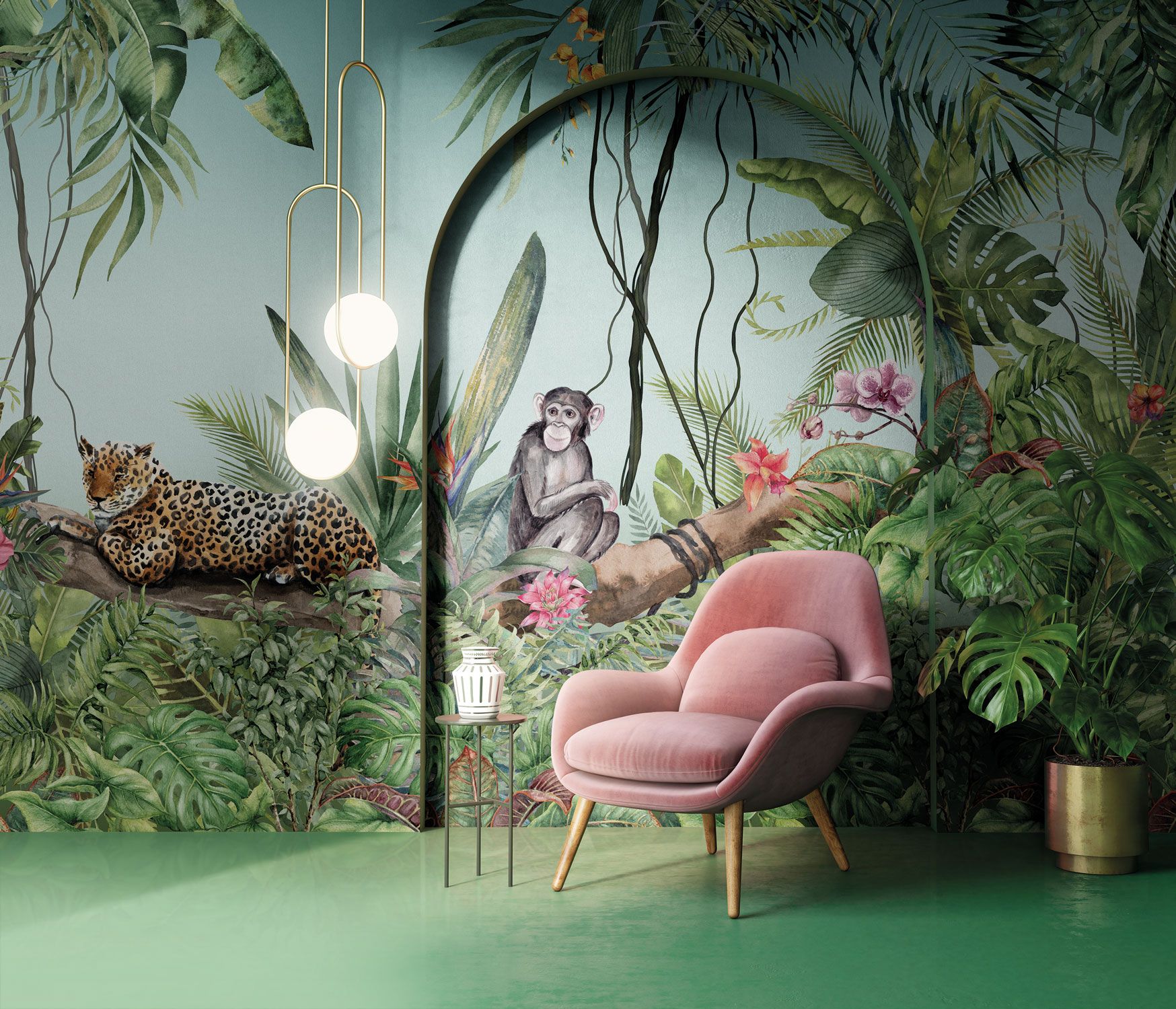 Jungle Style wallpaper by Inkiostro Bianco