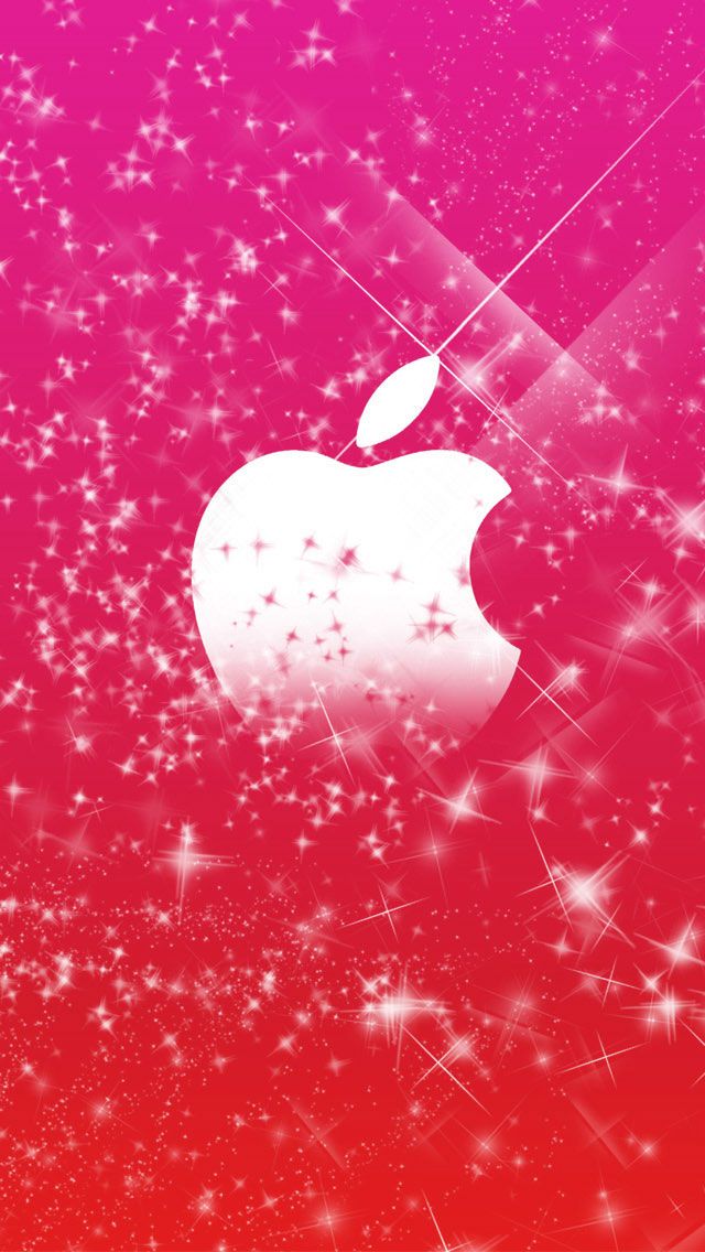 Sparkly Pink iPhone 5 Wallpaper Color   Glitter Sparkle Glow