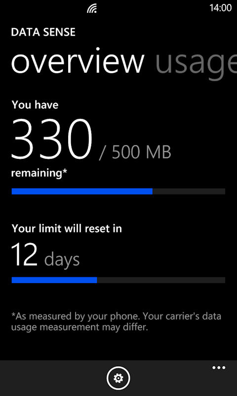 Wider Data Sense Availability In Windows Phone Gdr2