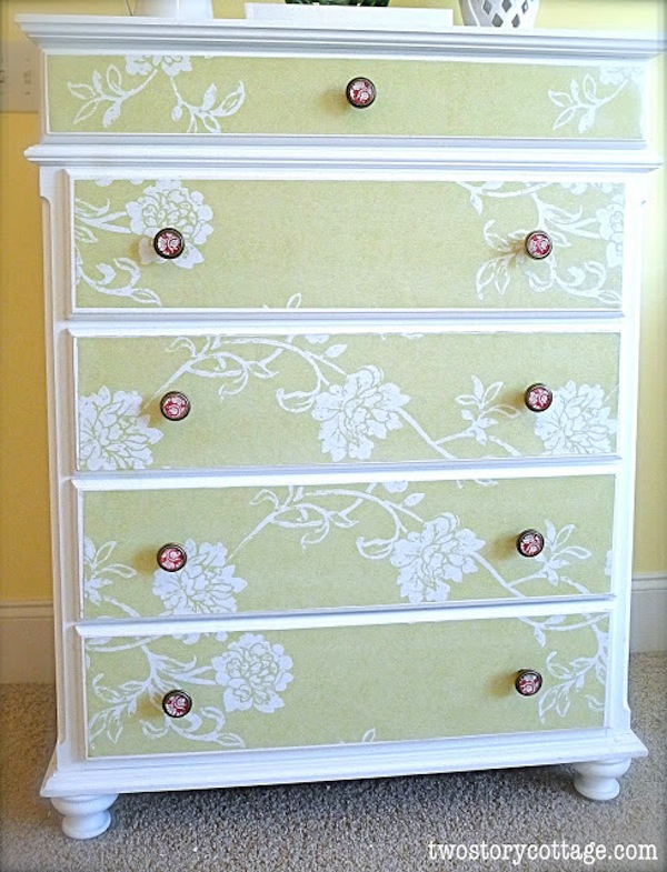 How to Cover Cabinets with DIY Removable Wallpaper