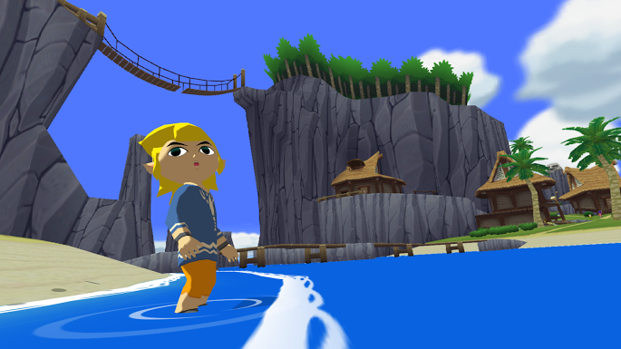 Random Legend fo Zelda The Wind Waker HD Widescreen Wallpaper