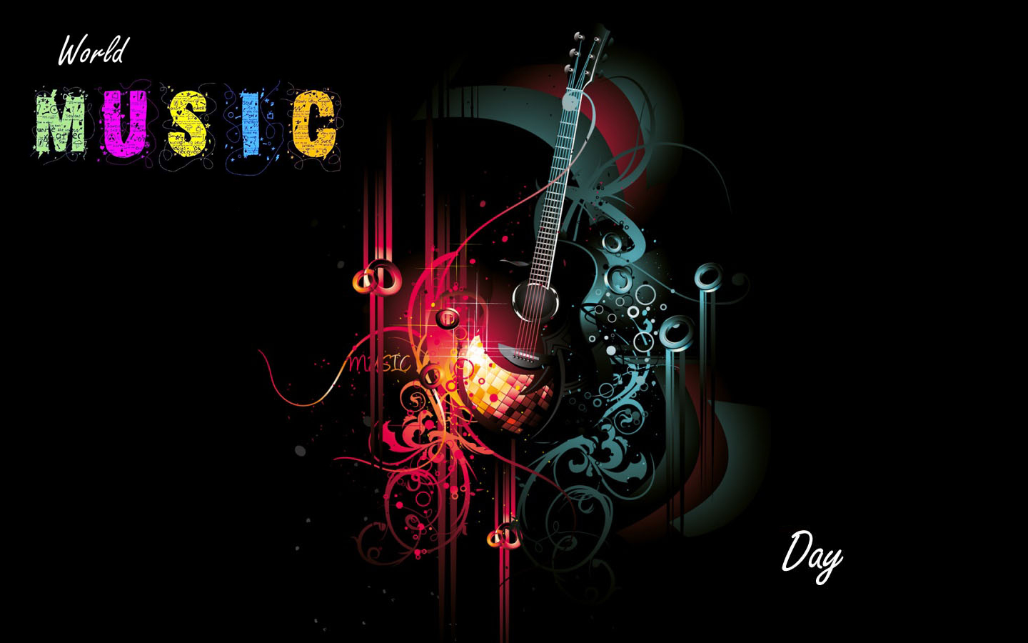 Guitar Series D And Cg Abstract Background Wallpaper On