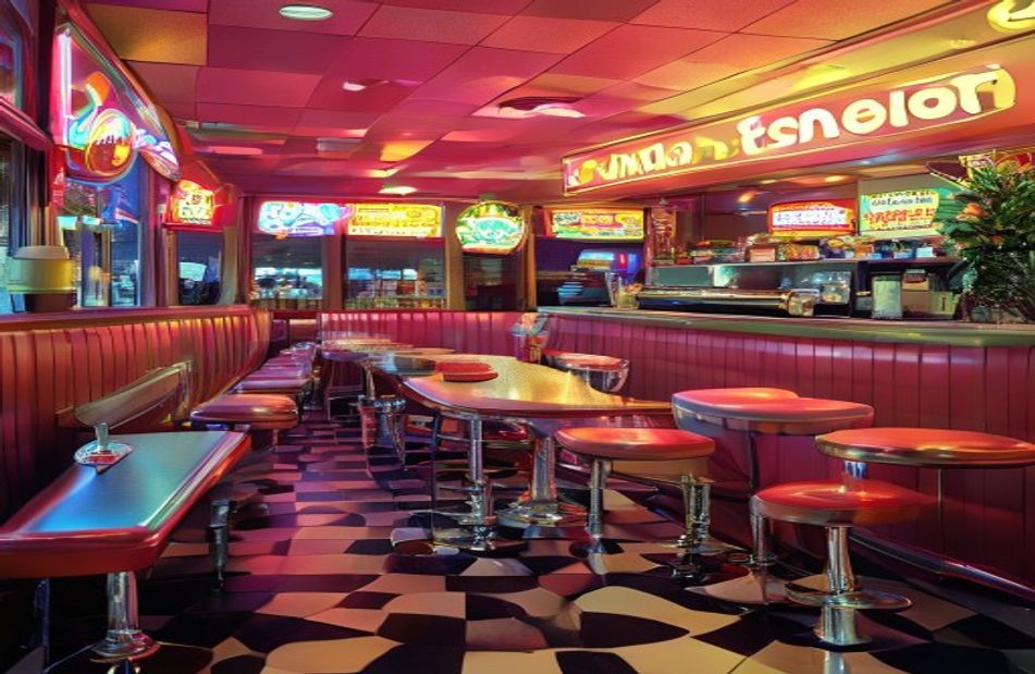 50s Diner Wallpaper