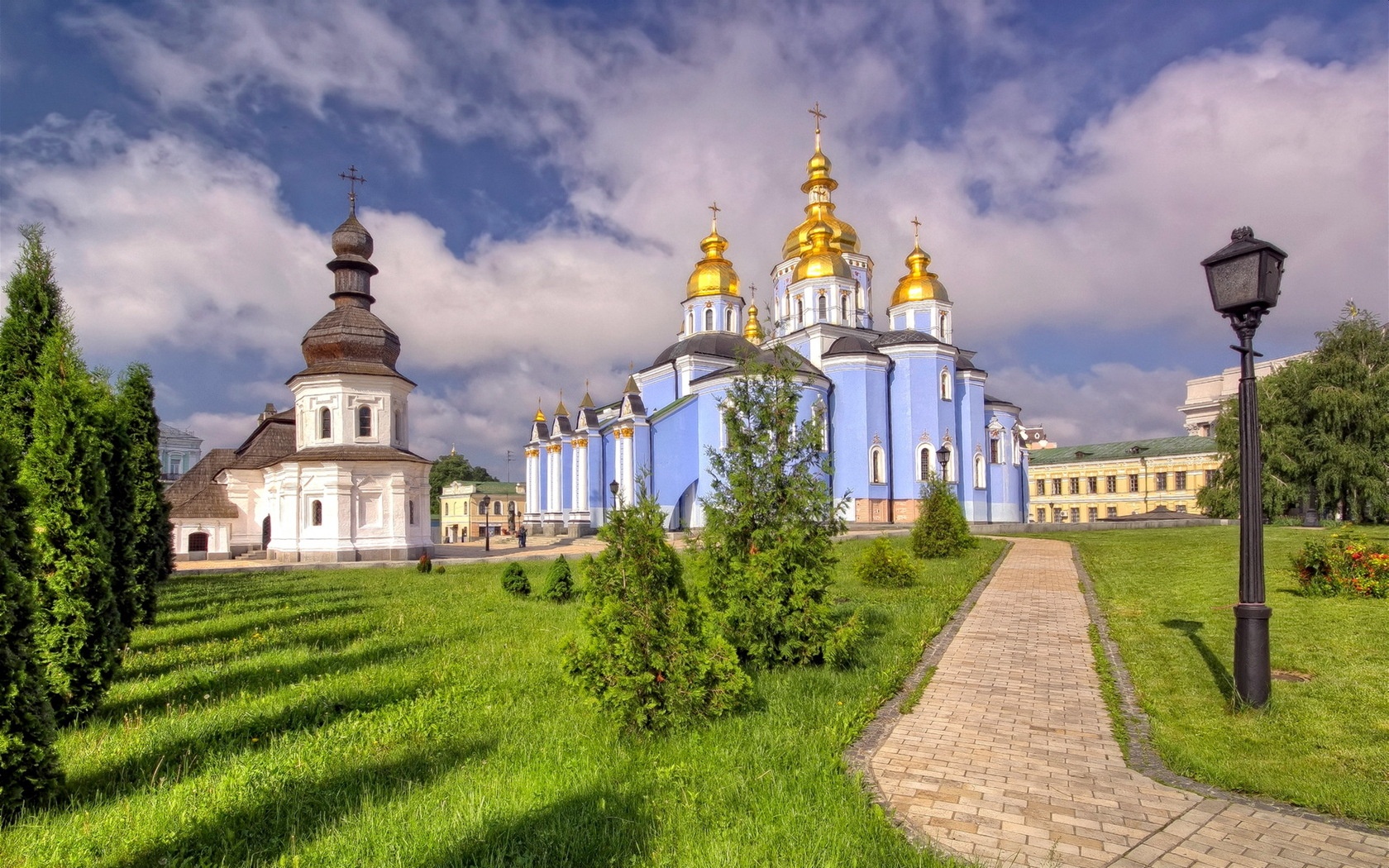 St Michaels Cathedral Kiev Ukraine Wallpaper