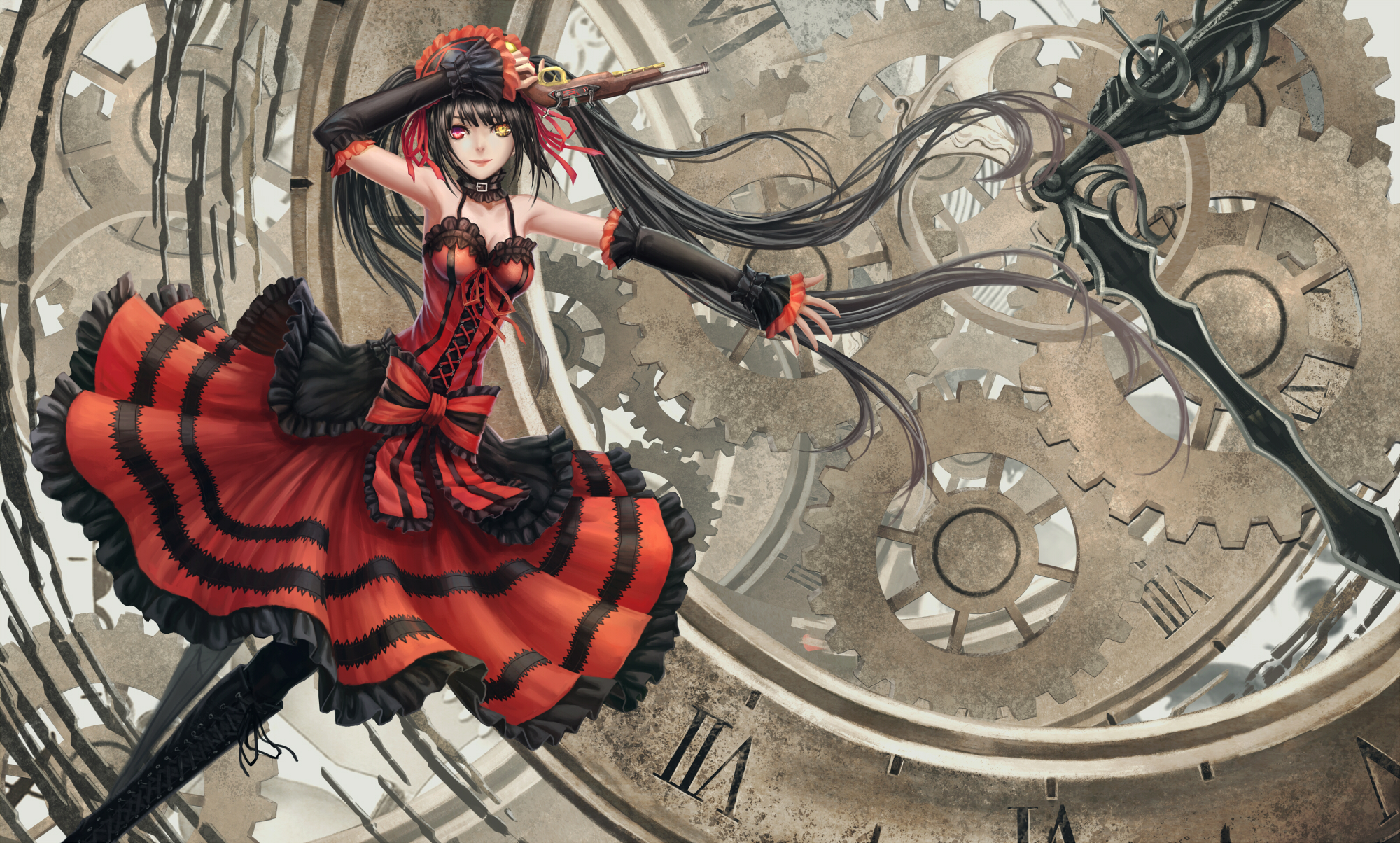 Tokisaki Kurumi Image Beautiful HD Wallpaper Date A Live
