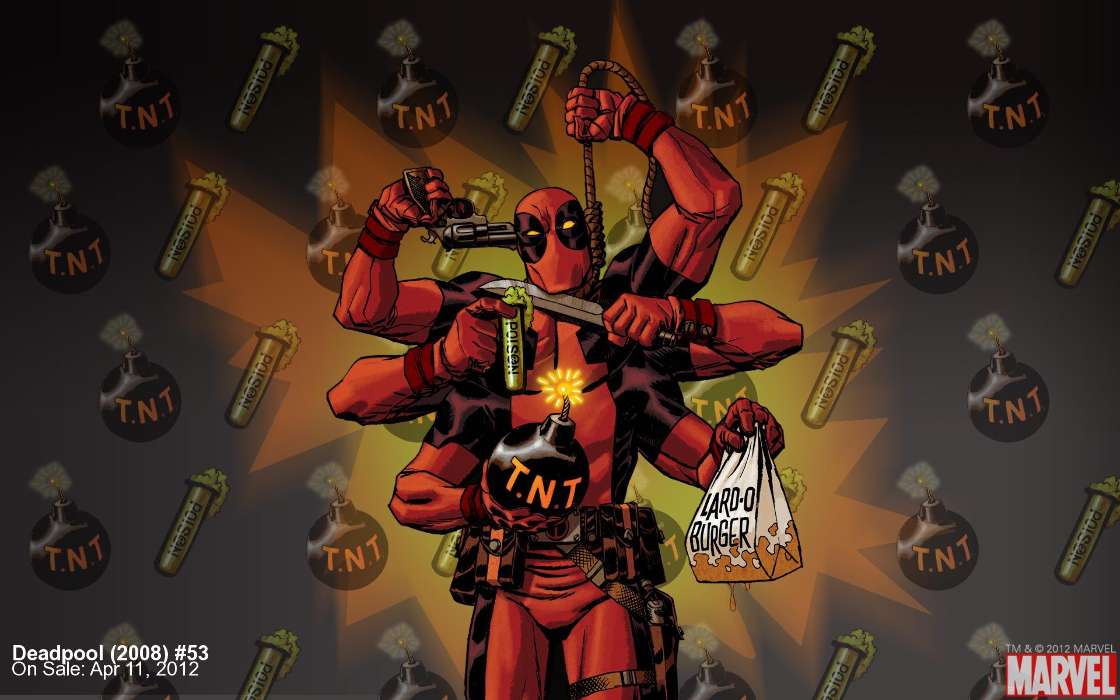 Download mobile wallpaper Games Deadpool free 16498