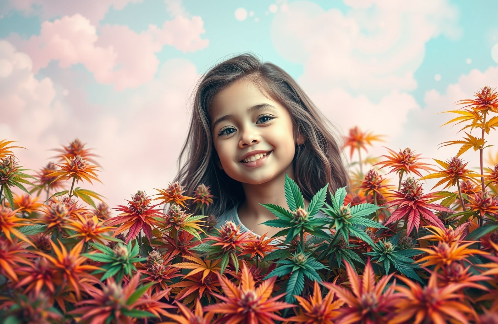 Girl Weed Wallpaper