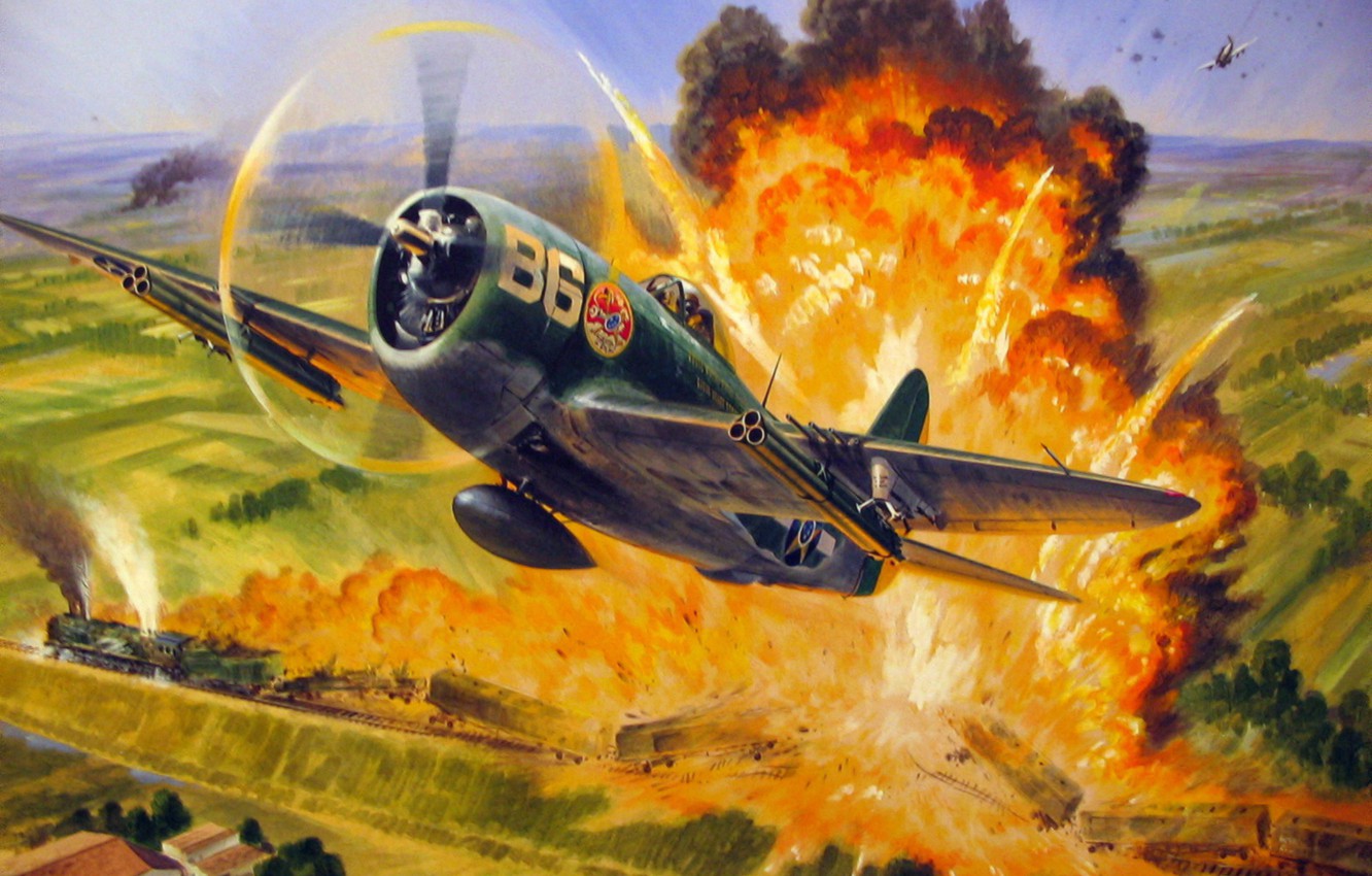 Wallpaper War Ww2 Fab Brazilian Air Force P Thunderbolt