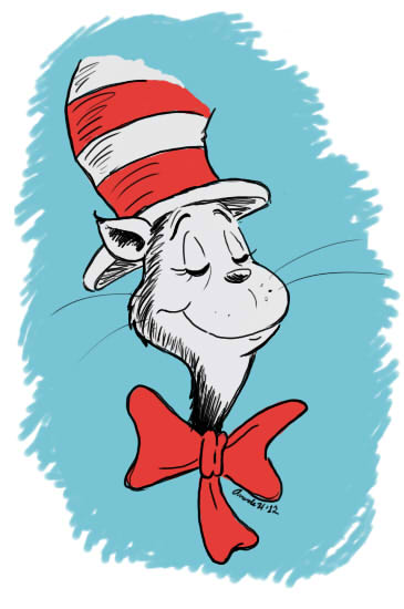 Cat In The Hat Wallpaper The cat in le hat by 365x550