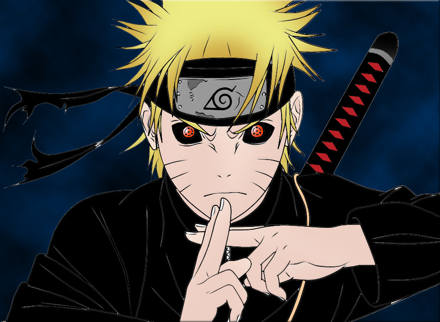 Naruto Sharingan Evil By Kira015