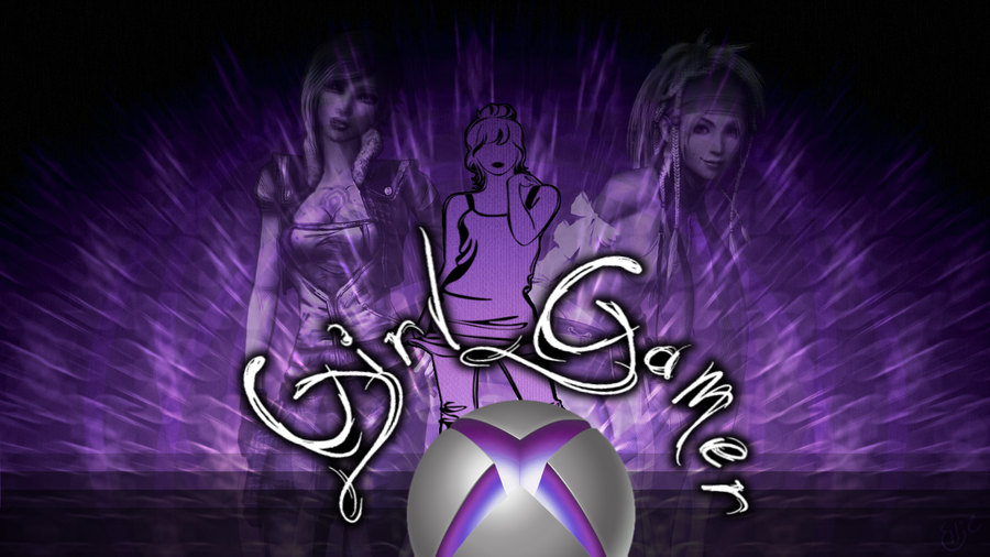Girl Gamer Background by RuthlessDreams