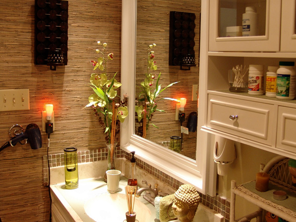 Home Design Ideas Bamboo Bathroom Decor 600x450