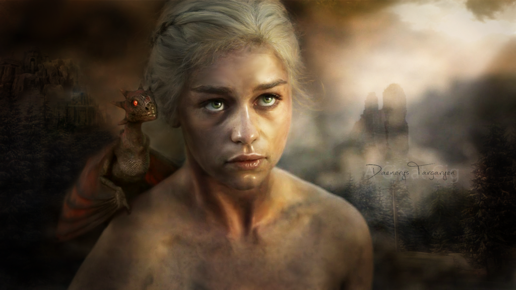Daenerys Targaryen Khaleesi by AGreatGigInTheSky on