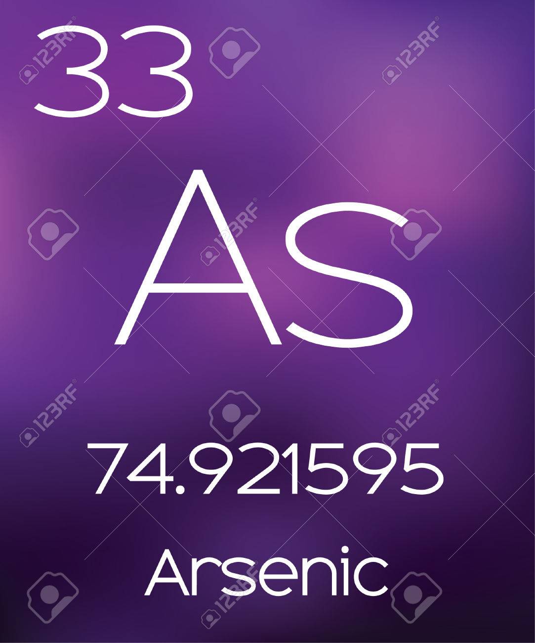 Free download Purple Background With The Element Arsenic Stock Photo