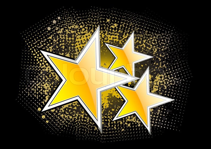 Gold Stars Wallpaper - WallpaperSafari