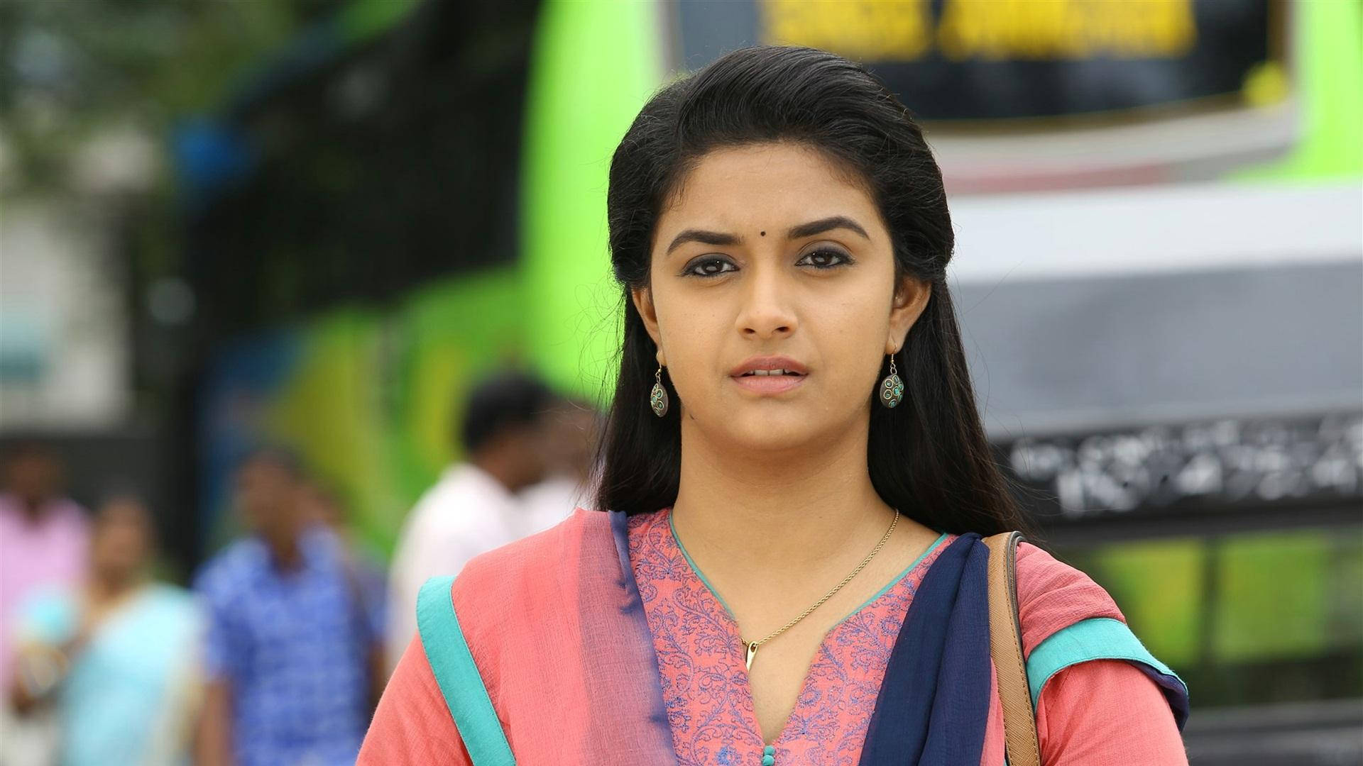 Keerthi Suresh HD Wallpaper