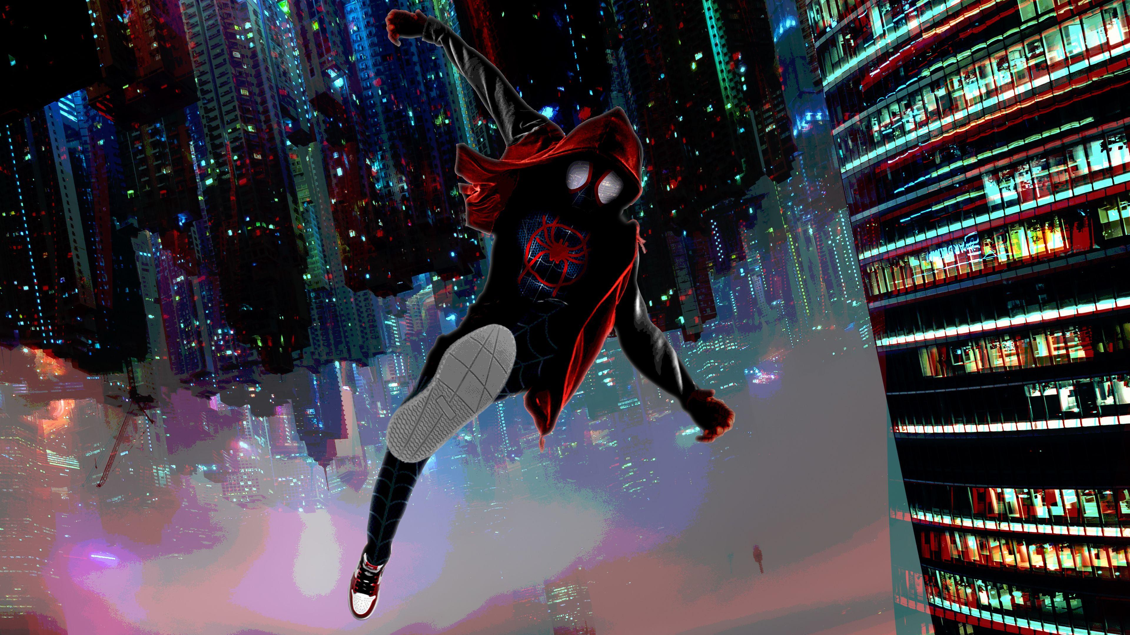 Spiderman Miles Morales Arts 4k Superheroes Wallpaper