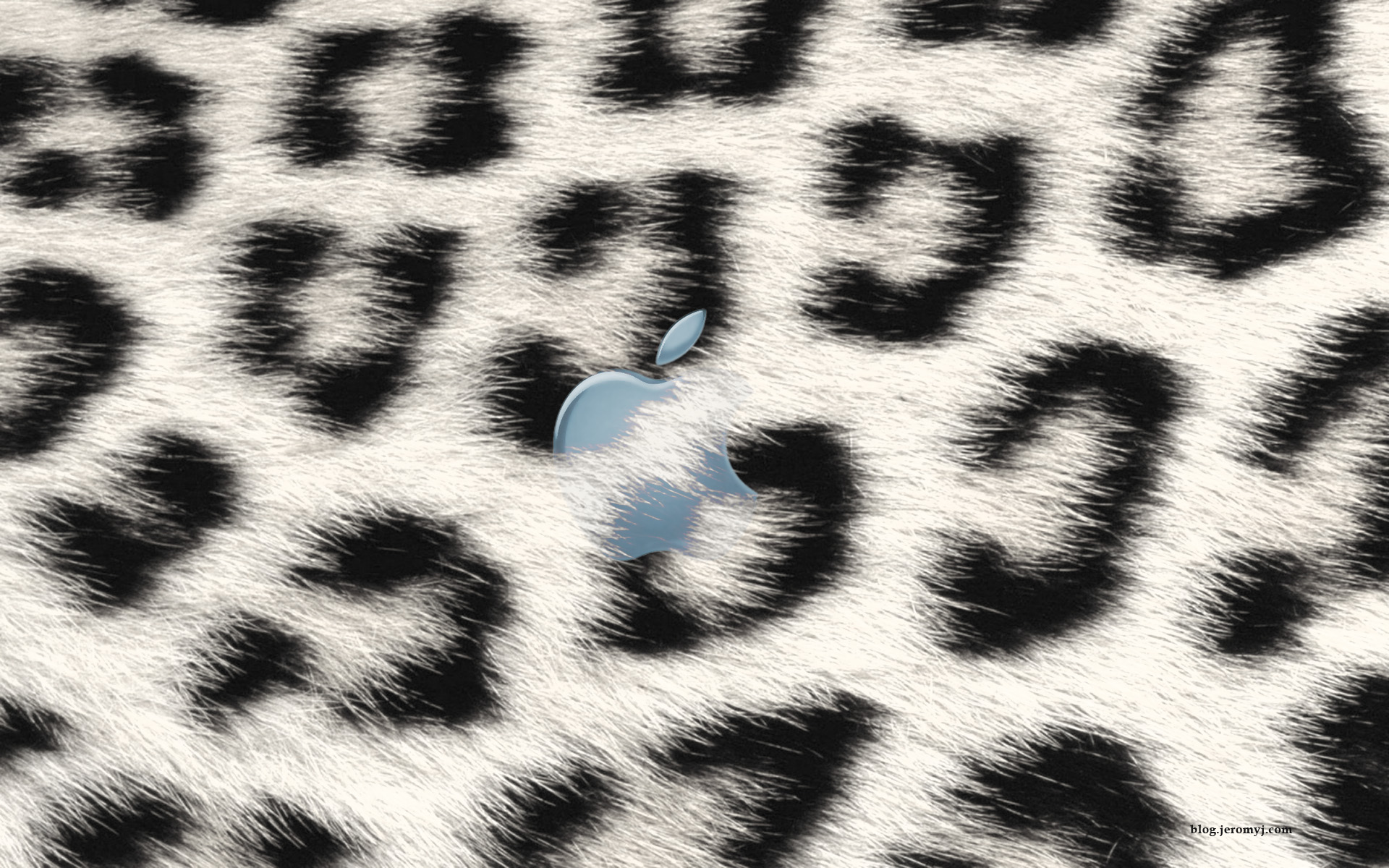 apple snow leopard logo