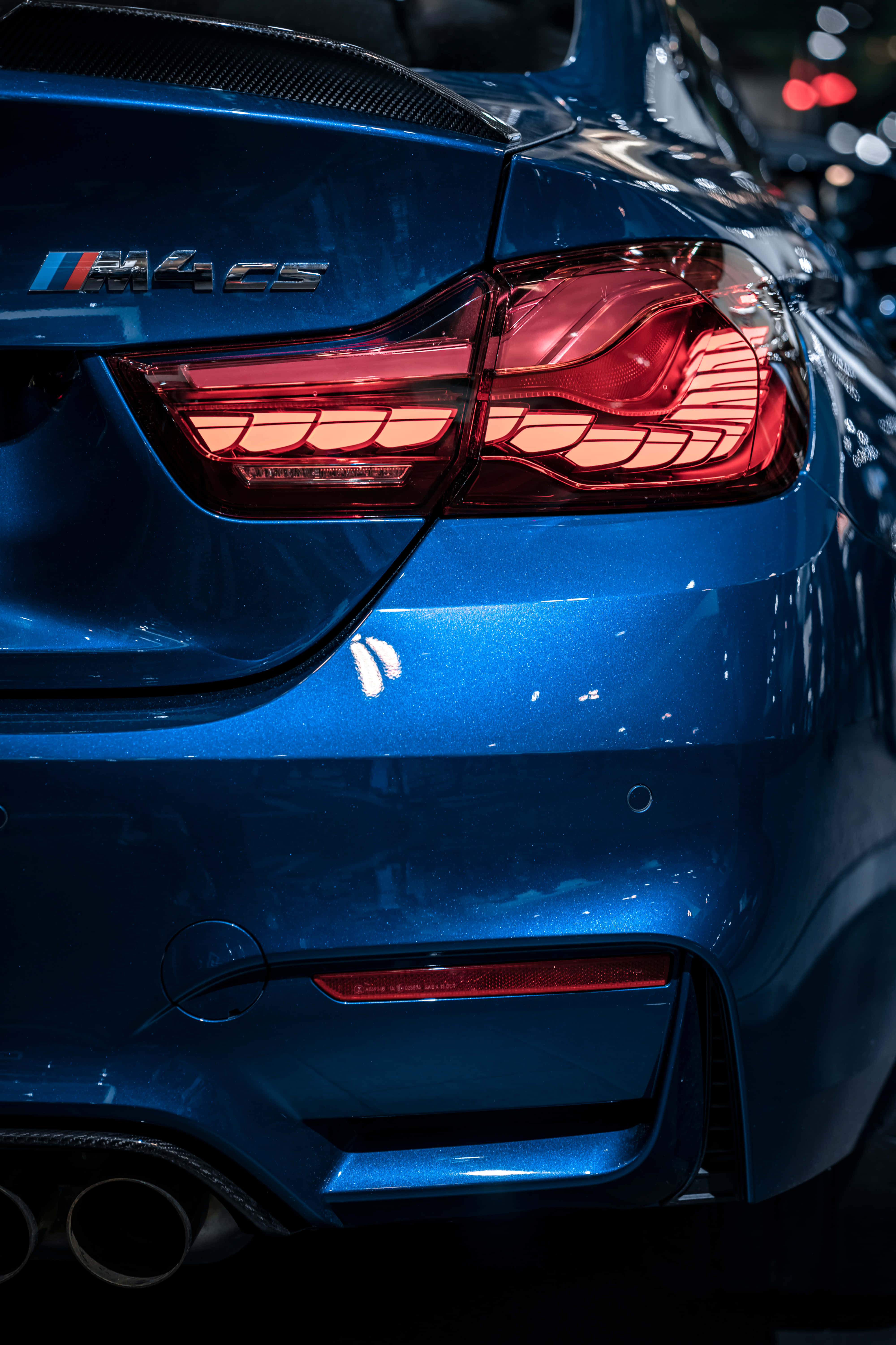 Blue Car Wallpaper