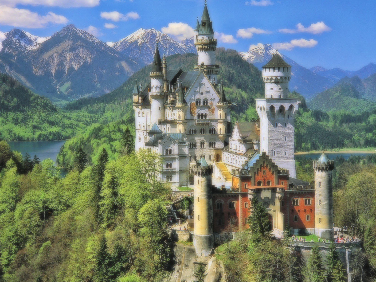 Neuschwanstein Castle Desktop Wallpaper For HD Widescreen And