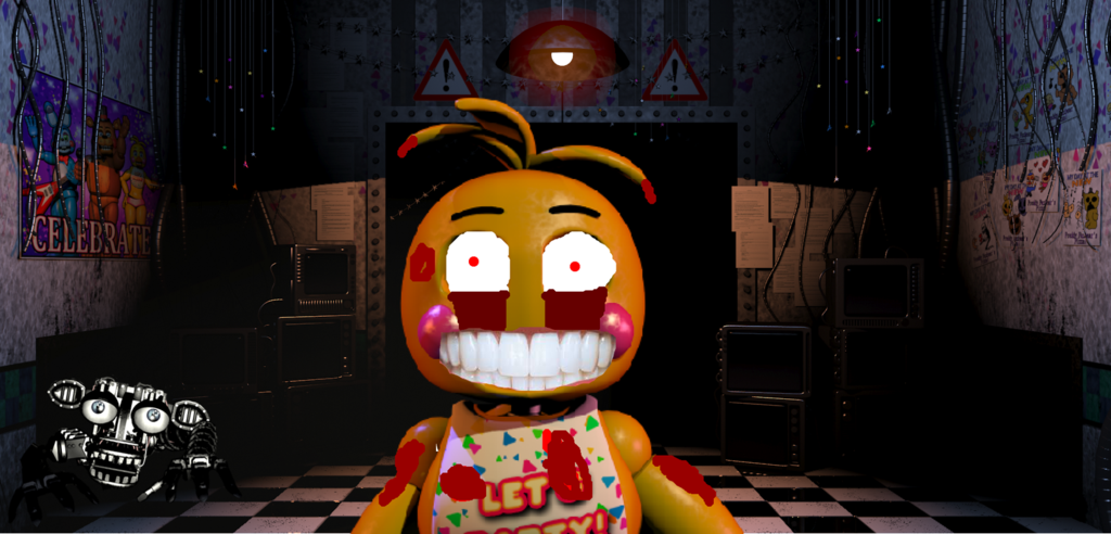 Scary Fnaf Office By Mailothedog