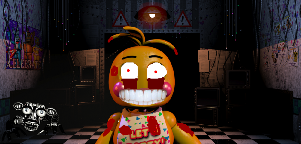 FNAF Background, fnaf , background , bg , animated , spooky , scary ,  horror , gaming , game , hannahjuly , office - Free animated GIF - PicMix