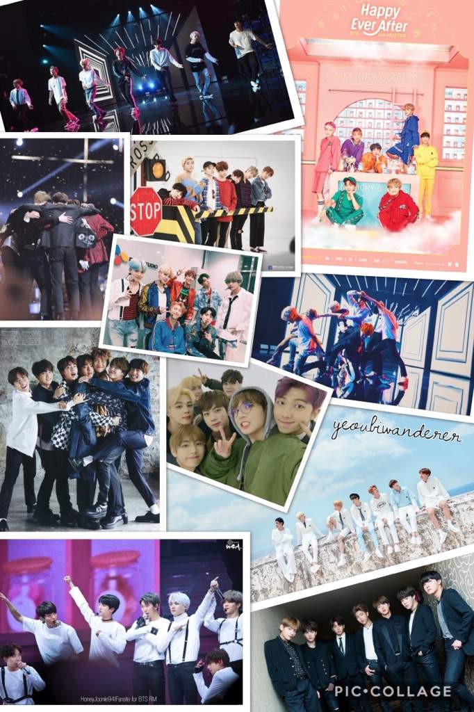 BTS Collage Wallpapers ARMYs Amino
