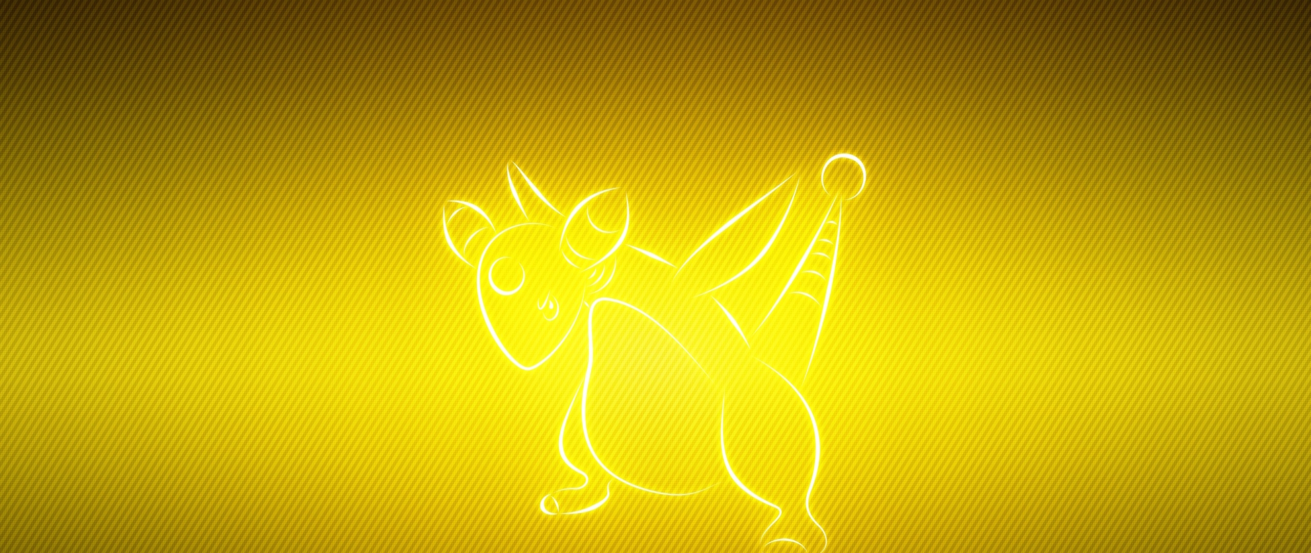 Wallpaper Ampharos Pokemon Animal Yellow