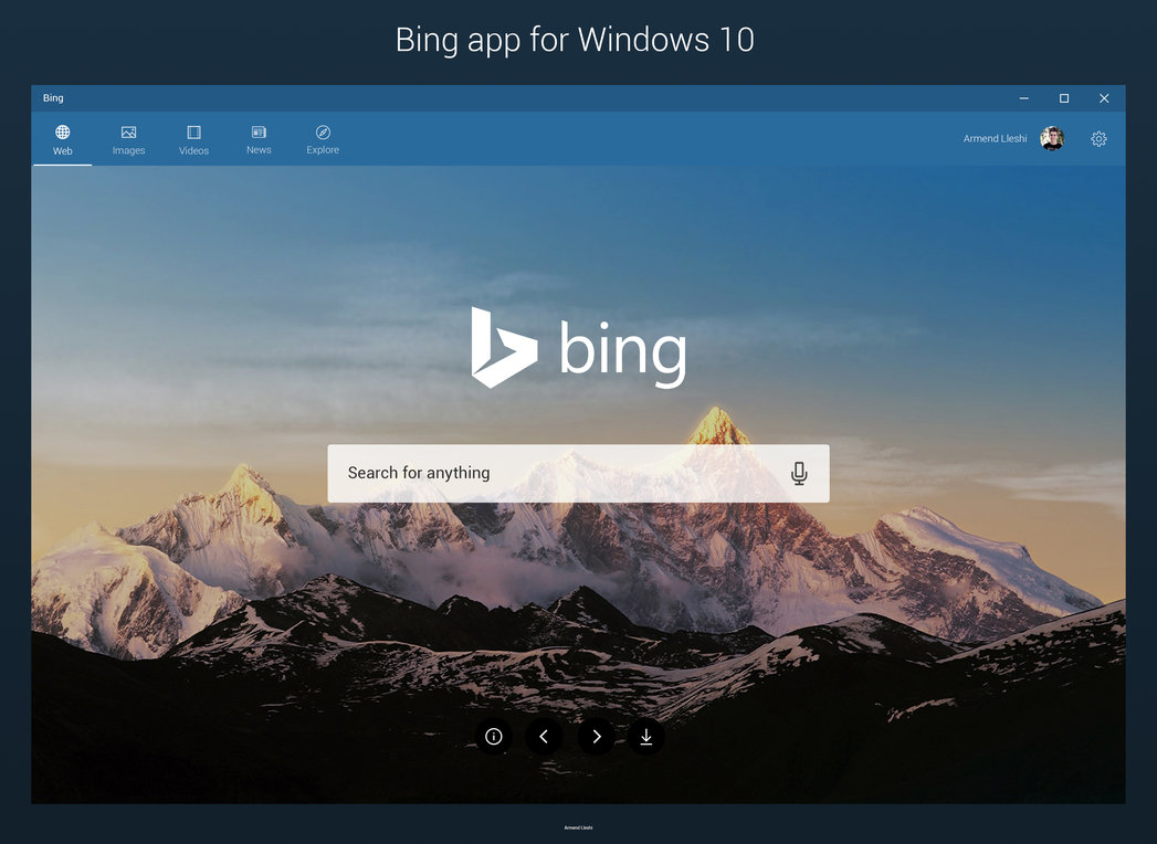 bing app download for pc