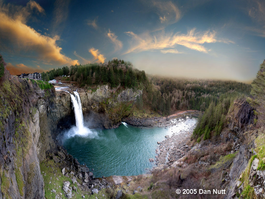 Snoqualmie Falls Background Nature Gallery