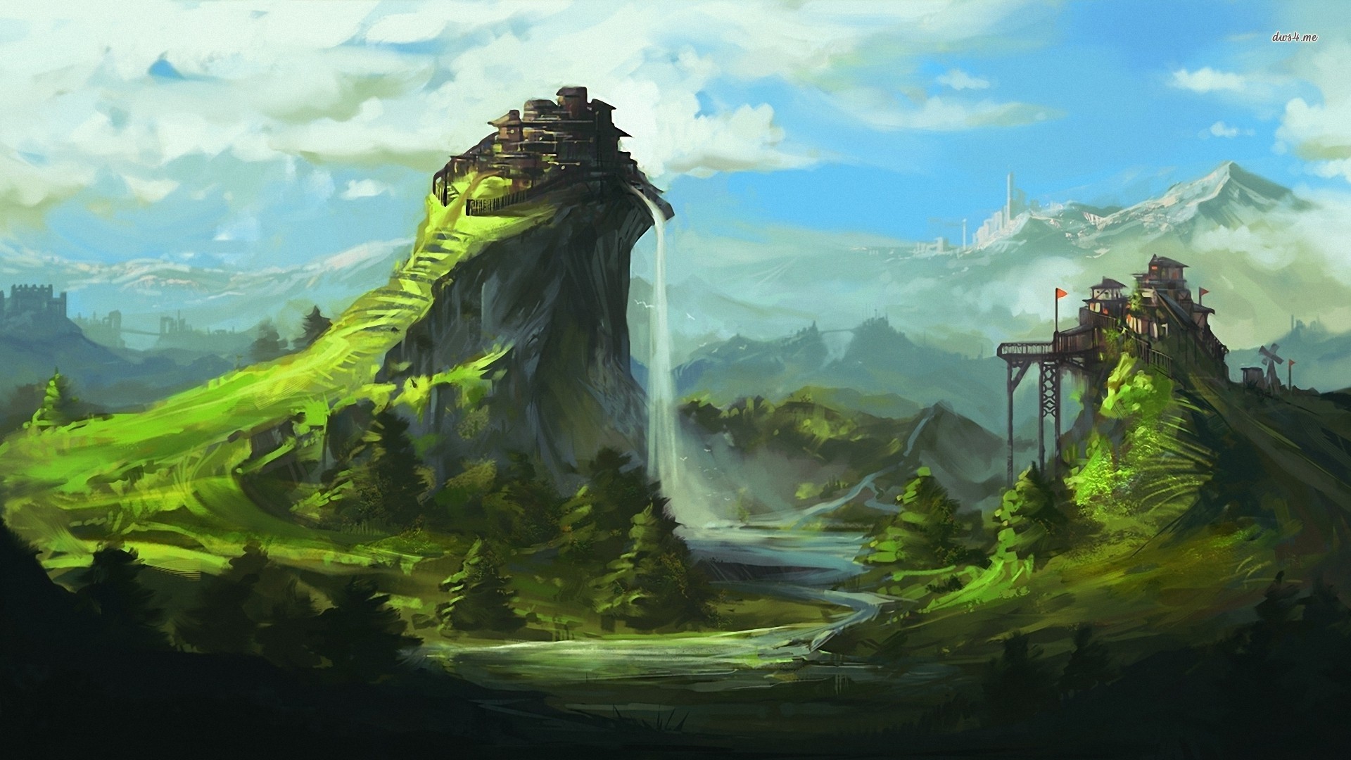 Guild Wars Landscape Wallpaper