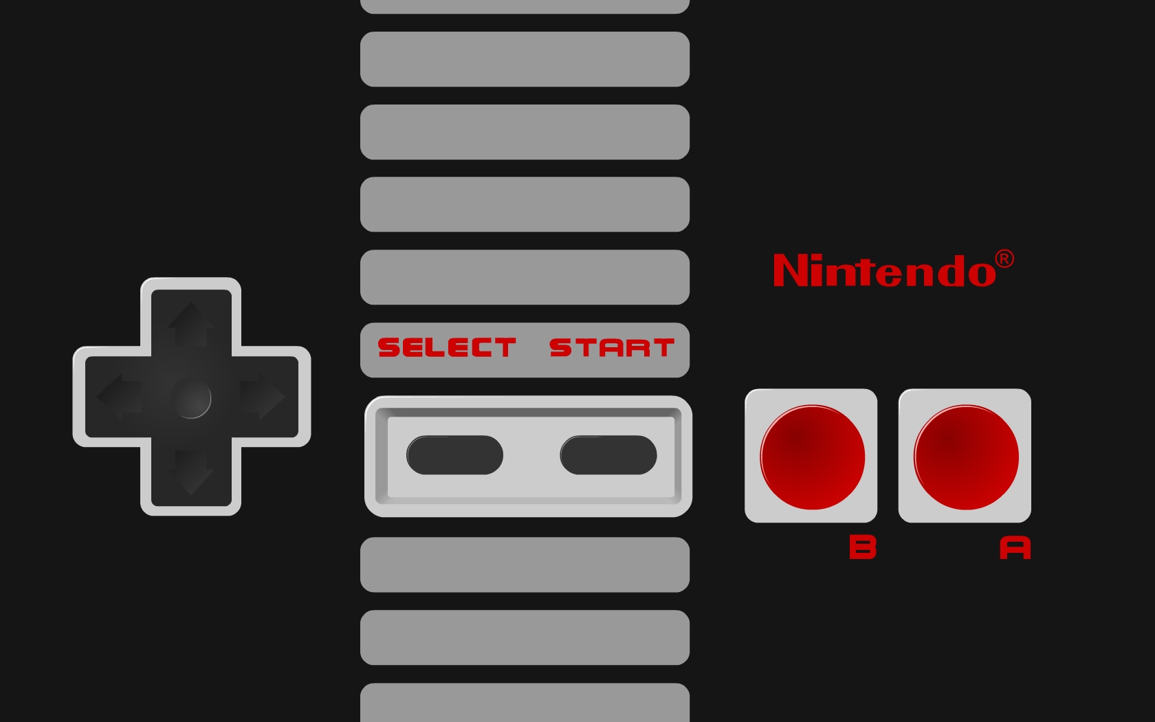 NES Controller Wallpaper by Doctor G 1680x1050