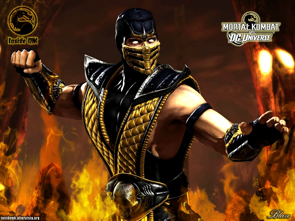 Wallpoper Scorpion Mortal Wallpaper