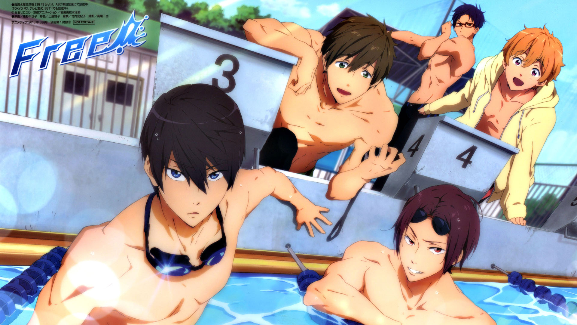 Iwatobi Swim Club Wallpaper Hd