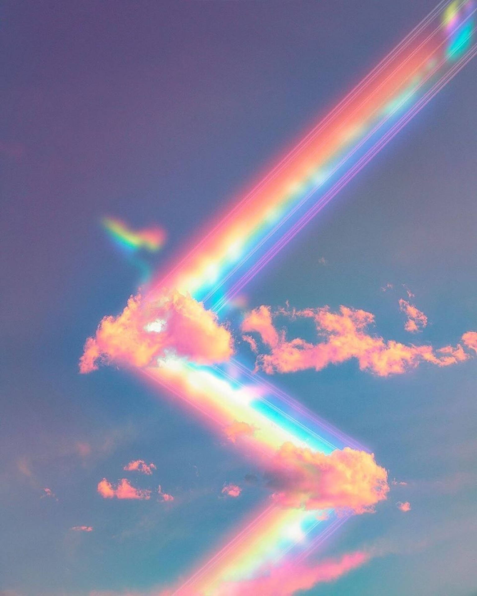 Pastel Rainbow Wallpaper