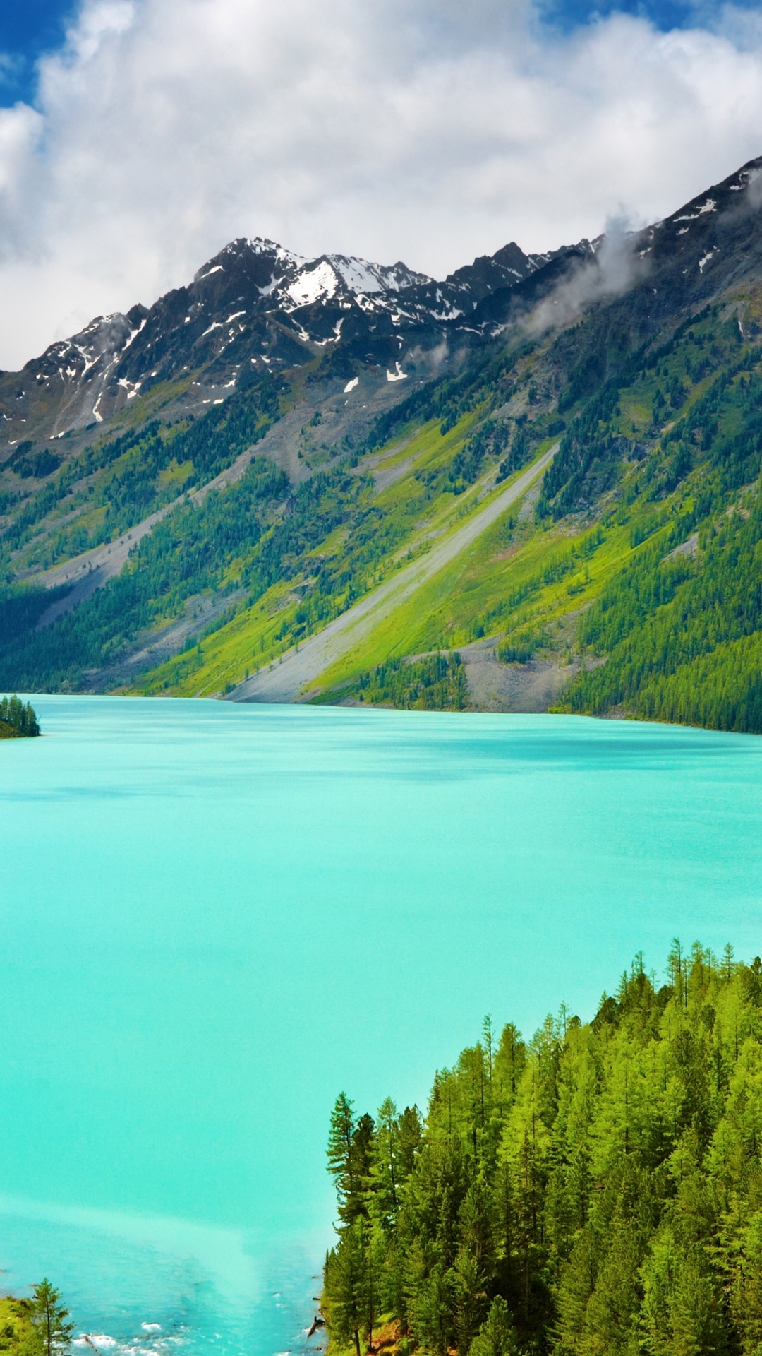 Mountain Lake 4k Ultra HD Wallpaper