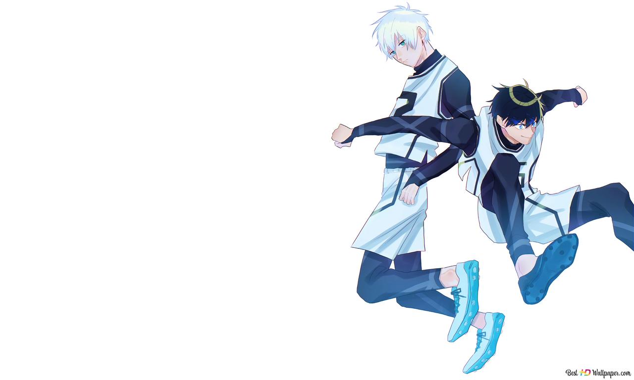 Yoichi Isagi And Seishirou Nagi From Blue Lock 4k Wallpaper