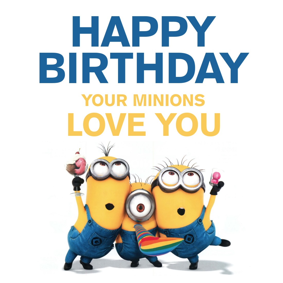 🔥 [50+] Minion Happy Birthday Wallpapers | WallpaperSafari