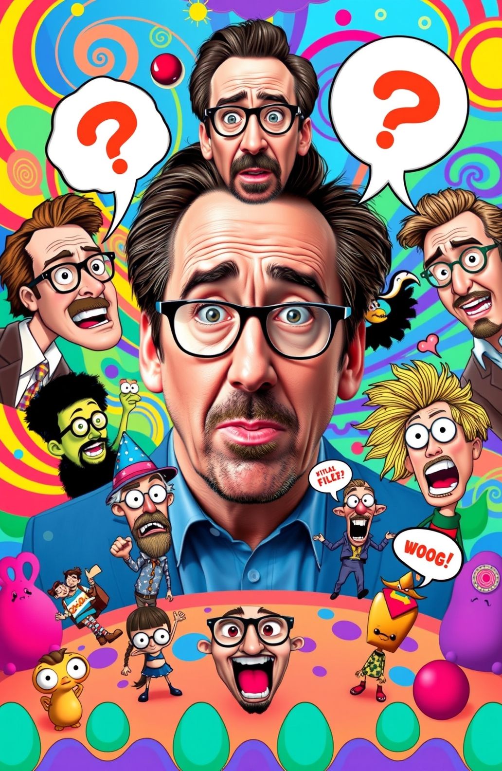 Funny Nicolas Cage Wallpaper